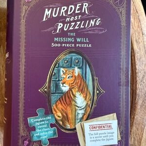 Murder Most Puzzling 500-Piece Puzzle